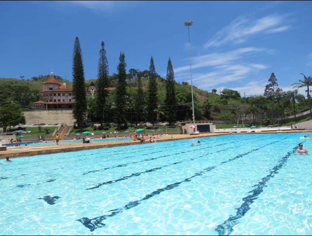 Balneário Águas de Lindóia - Piscina de Água Mineral - Águas de Lindóia SP Foto João Eduardo Biscuola