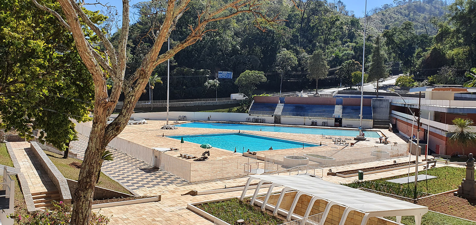 Vista geral do Balneário de Águas de Lindóia - Águas de Lindoia SP