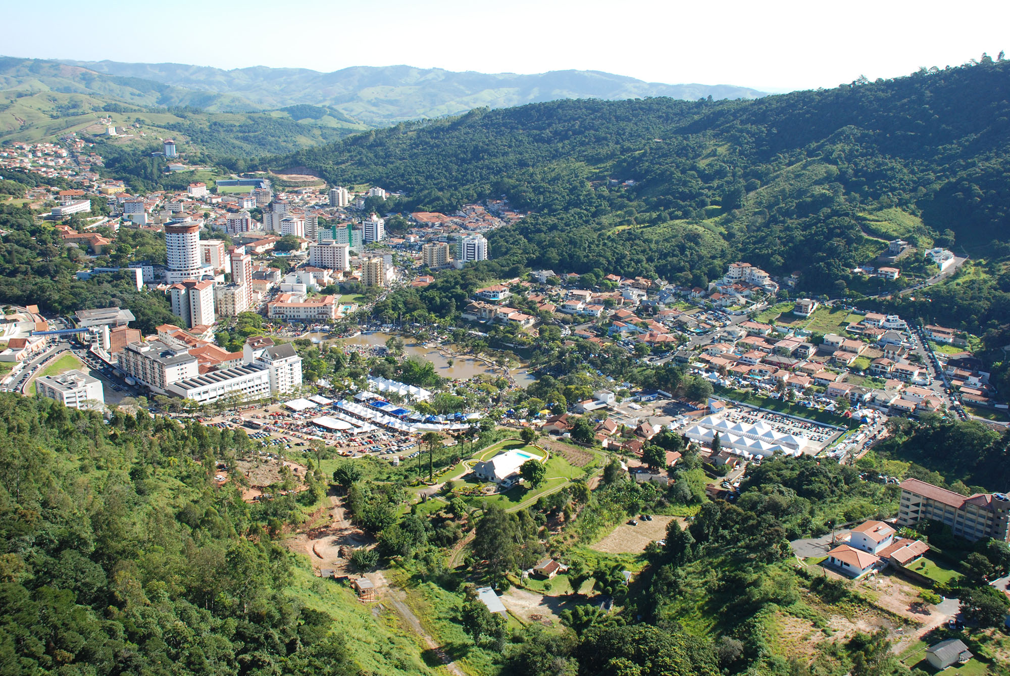 Vista Panorâmica - Águas de Lindóia SP