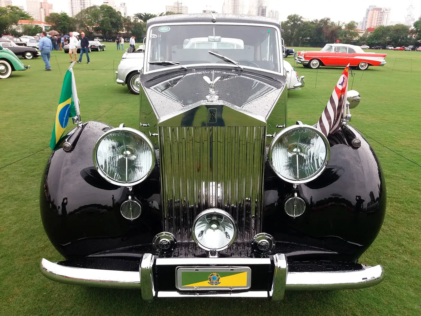 O Rolls Royce Silver Wraith que pertenceu à Getúlio Vargas