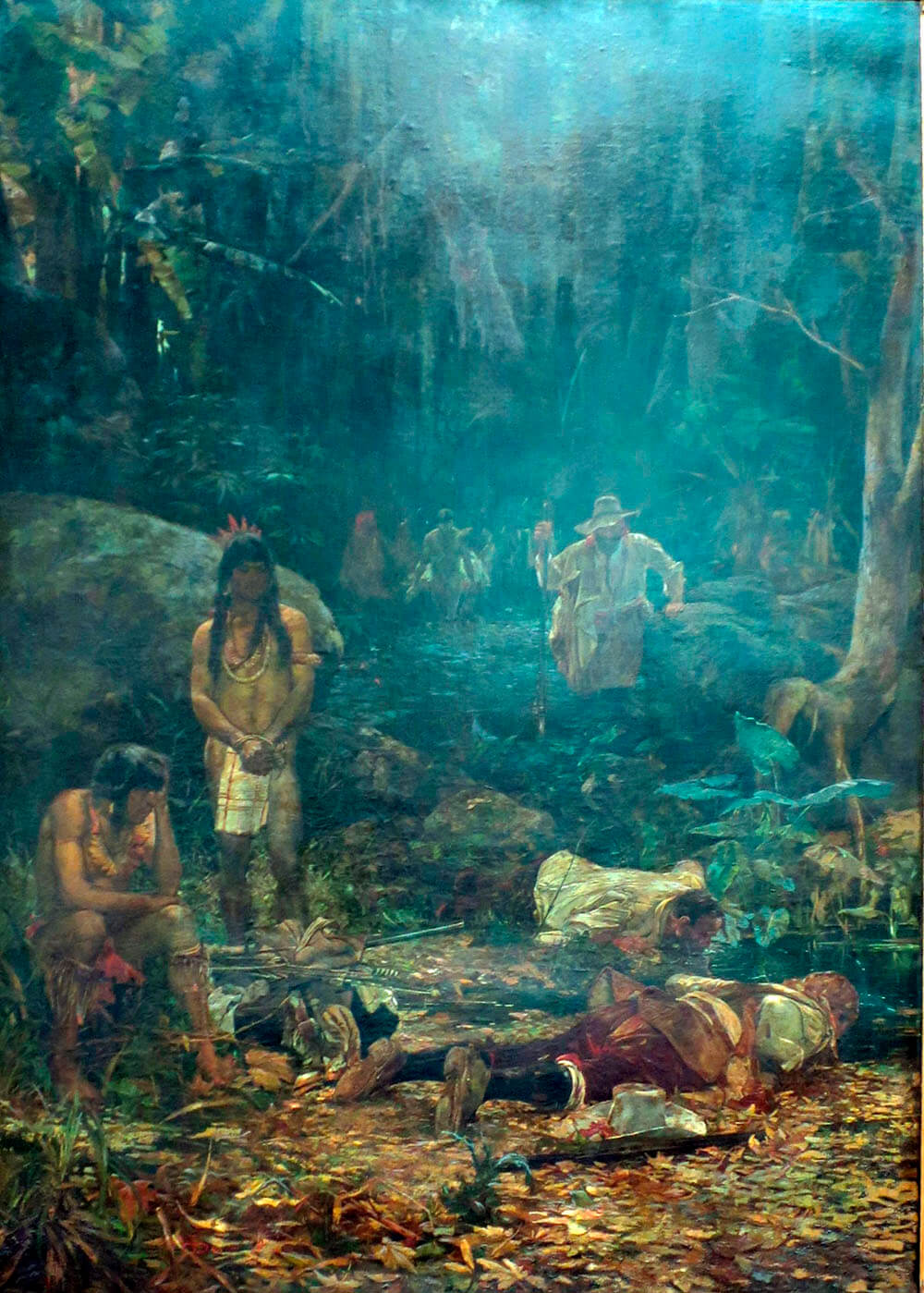 Obra de Henrique Bernardelli - Os Bandeirantes, 1889