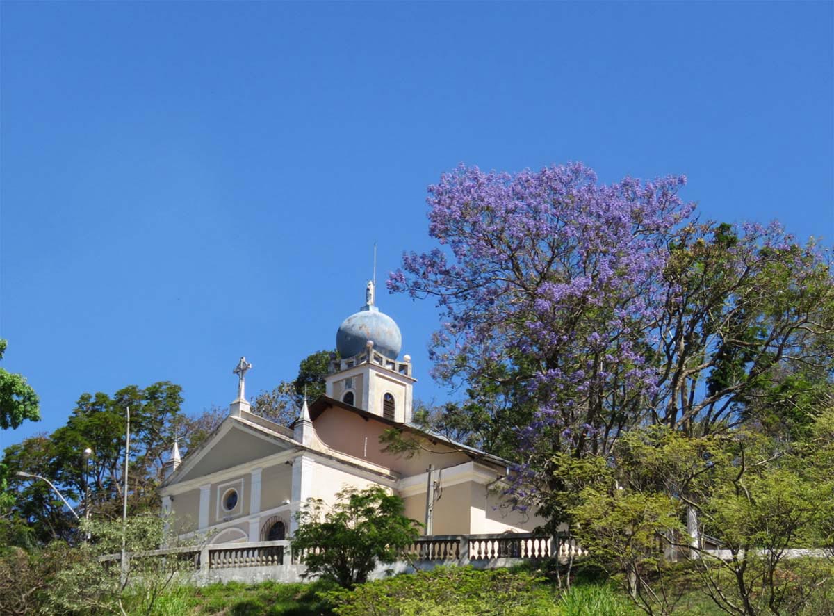 Capela Nossa Senhora das Graças, Águas de Lindóia, Brasil.